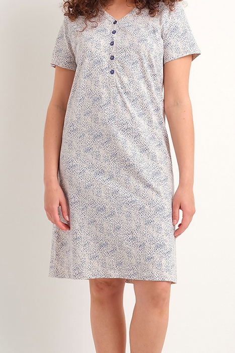 NW 1P NIGHTGOWN SS NOLA SMALL DOTS TALC BICOLOR 4