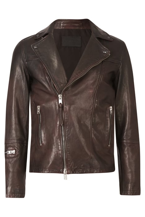 HERON BIKER CHARRED RED 6