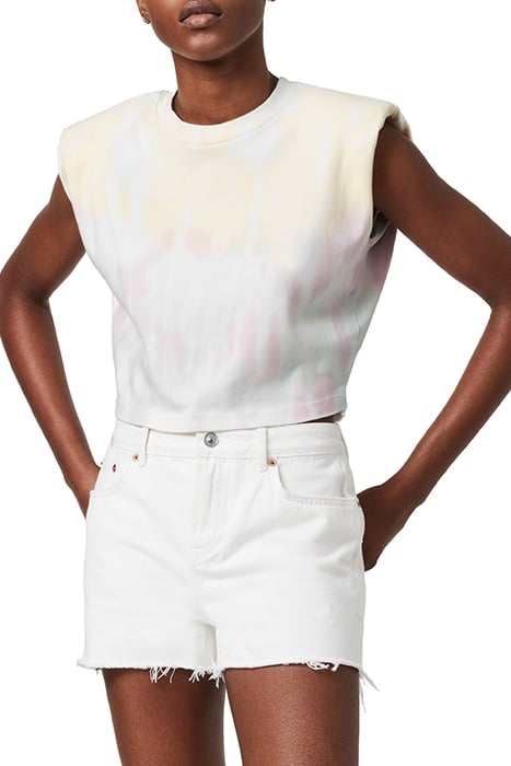 MIKA CROPPED TYDY TA YELLOW/LILAC 1