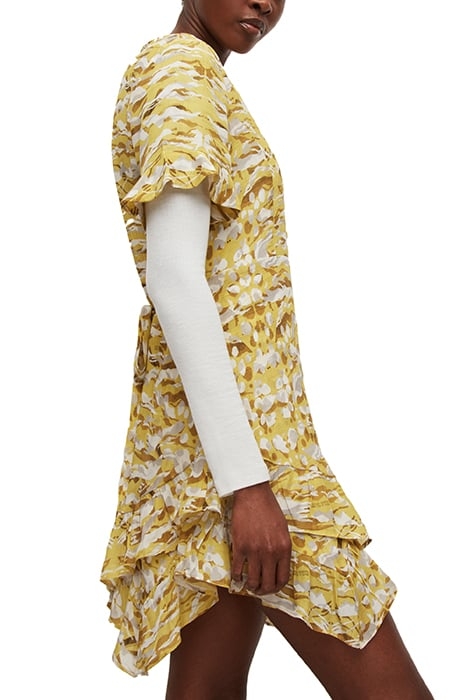 FRANKIE ONIYURI DRES YELLOW 6