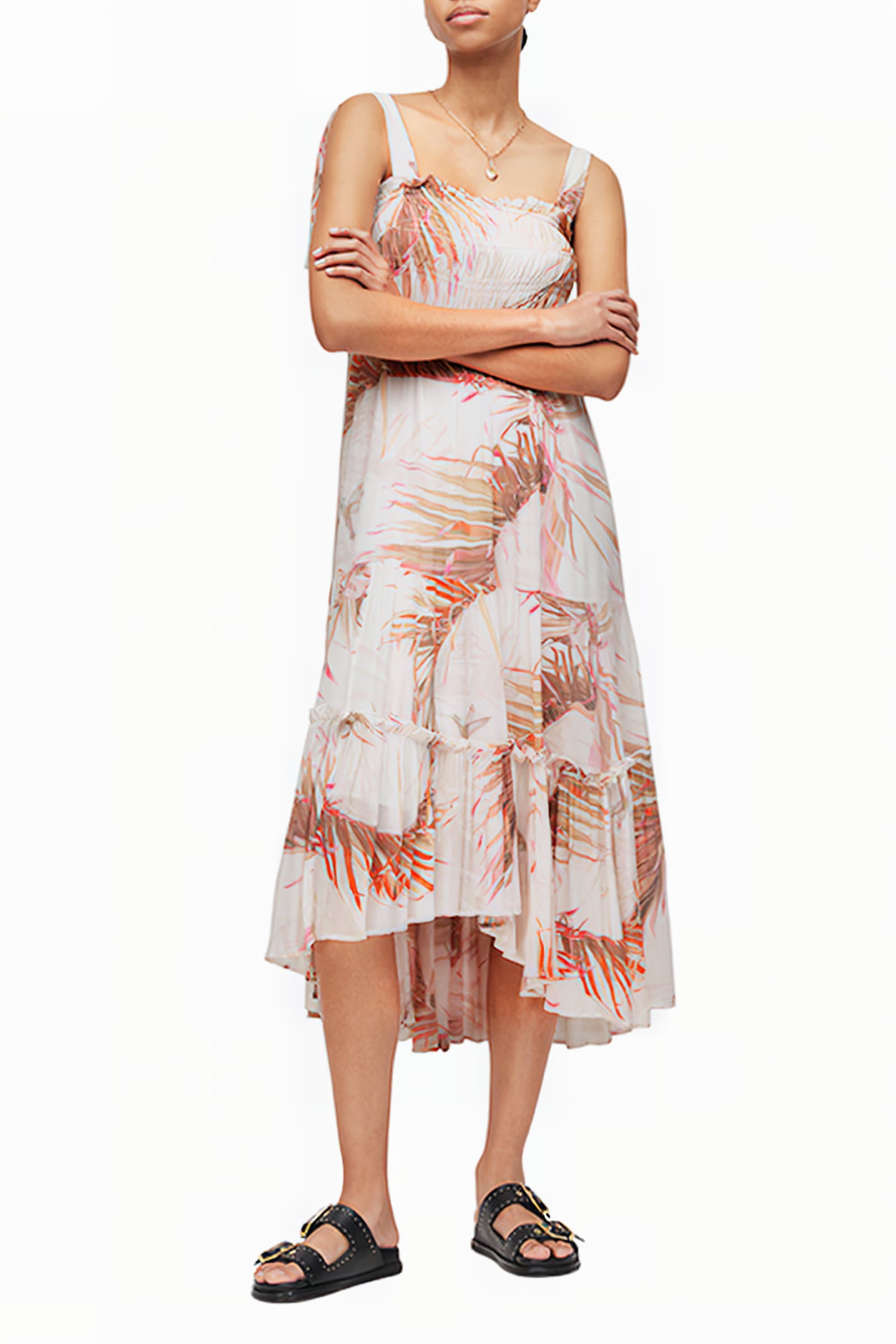 GABI LUAR DRESS PINK 3