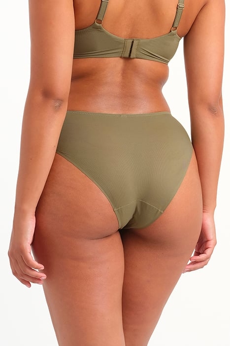CO BO. BRIEF MICRO RIB ARMY KHAKI 3
