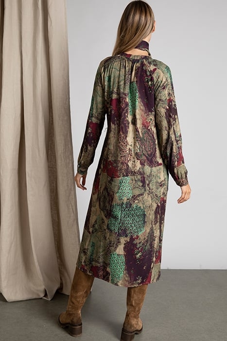 MIDI ROUND NECK DRESS 3