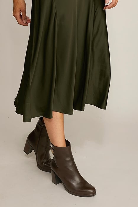 GREEN MIDI SKIRT 5