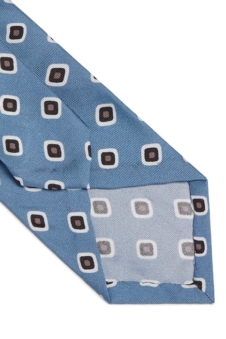 LIGHT BLUE GRAPHIC TIE 2