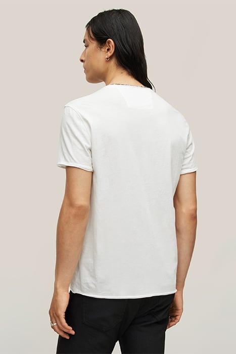 SS RAW EDGE TEE - MOTLEY CRUE STRAIGHT JACKETS SALT 2