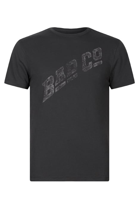 SS CREW TEE - BAD COMPANY LOGO BLACK 4