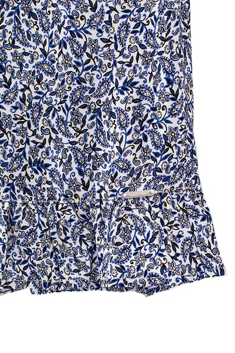 GIRLS’ MASTIC PAISLEY PRINT RUFFLED SKIRT DESERT 3