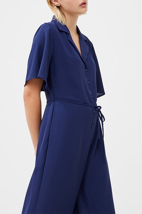 REVER WIDE LEG DK NAVY 5