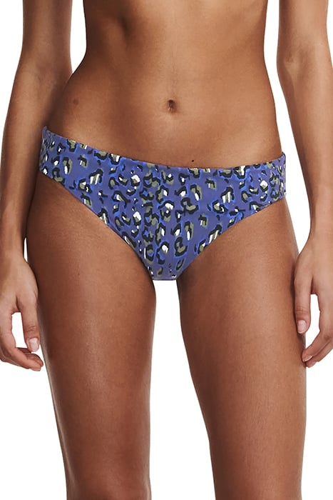 SW BO. FULL BRIEF STD HIGH W. BLUE LEOPARD 2