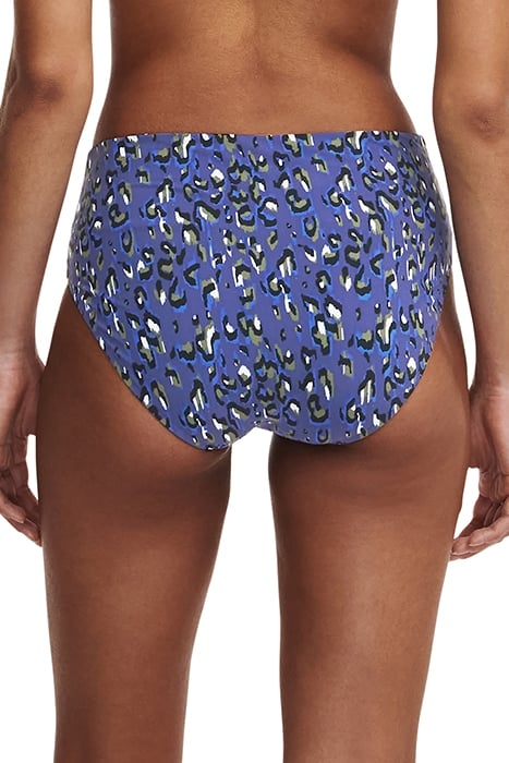 SW BO. FULL BRIEF STD HIGH W. BLUE LEOPARD 3