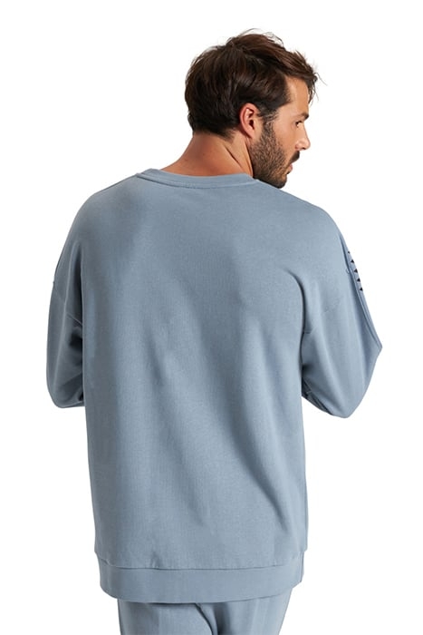 SWEAT TEAM OVERSIZE STONE GREY STONE GREY IRID 4