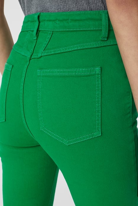 WOMEN HI-SUN JEANS GREEN PATINA 5