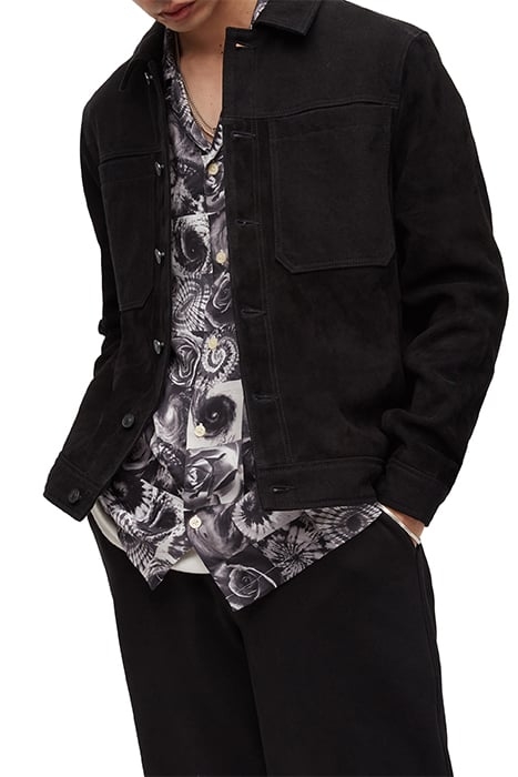 ZEN TRUCKER JACKET BLACK 1