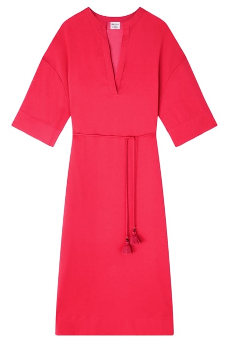 CAPRII MIDI DRESS RED 5
