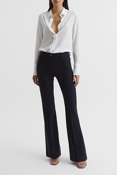 FLO WIDE-LEG & FLARED PANTS NAVY 3