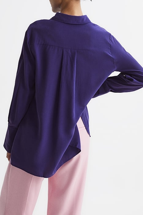 KIA BUTTON-DOWN SHIRT PURPLE 2
