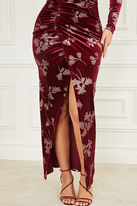 ANGELICA TABITHA MAX PURPLE PETAL WITH MAXI DRESS 6