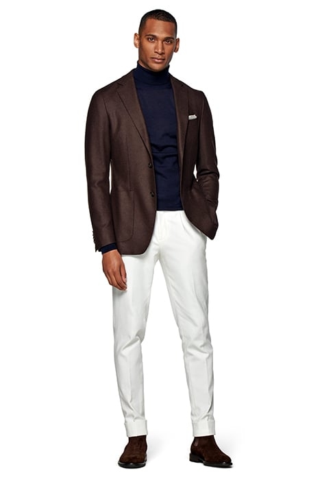 DARK BROWN HAVANA BLAZER 4