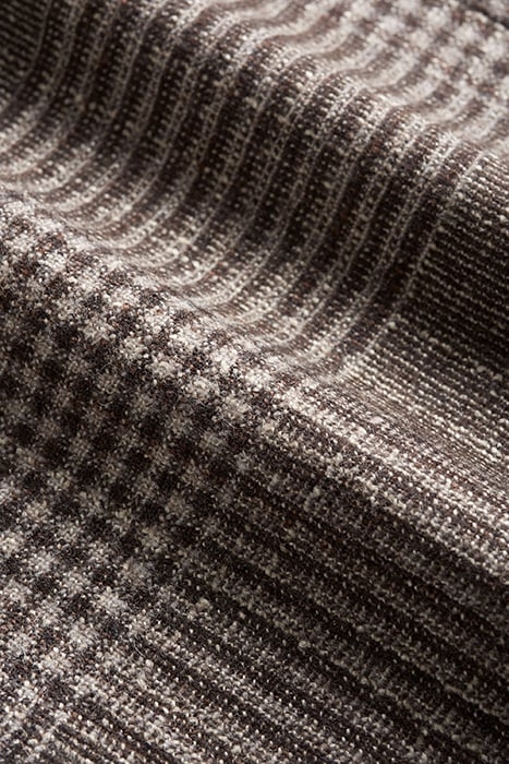 MID BROWN CHECKED HAVANA BLAZER 7