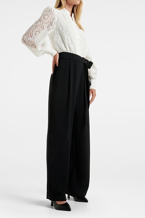 EDDIE LACE JUMPSUIT BLACK 3