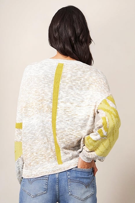 IBIS INTARSIA JUMPER NATURAL 2