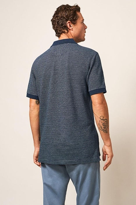 MICRO DOT POLO DEEP BLUE 2