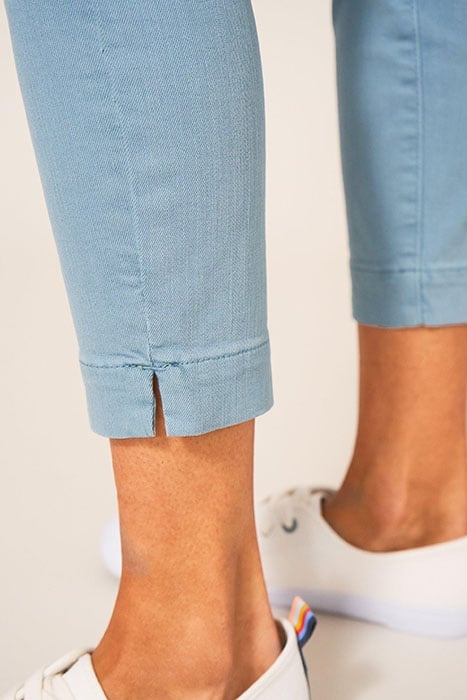 JANEY CROP JEGGING MID TEAL 3