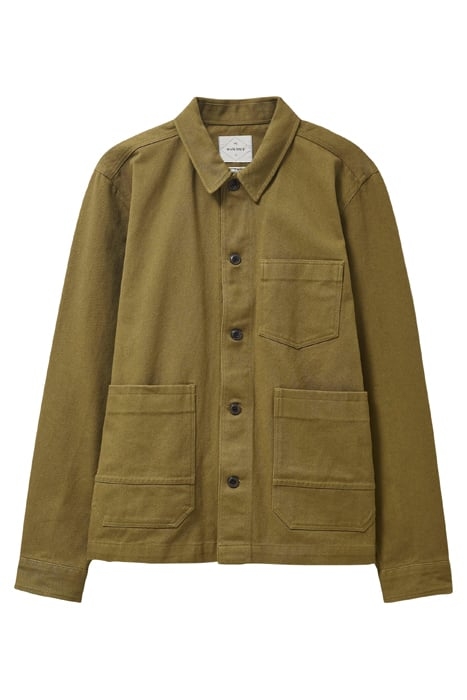 FABIEN CHORE JACKET DEEP GREEN 4