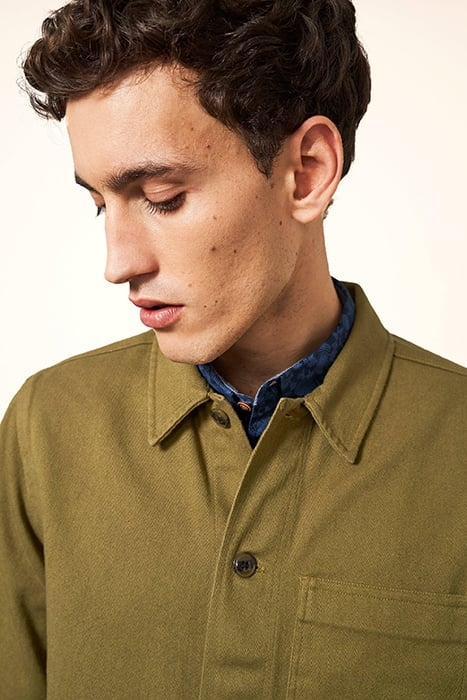 FABIEN CHORE JACKET DEEP GREEN 3