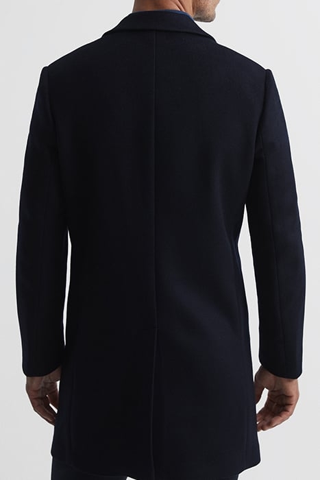 GABLE SINGLE BREASTED COAT NAVY 2