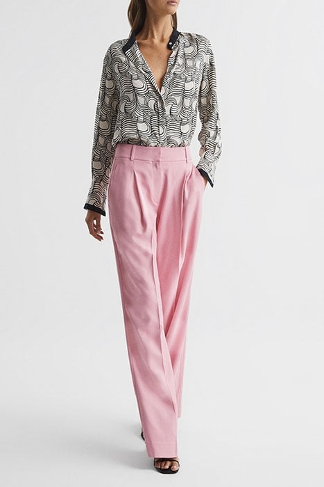 BONNIE WIDE-LEG & FLARED PANTS PINK 4