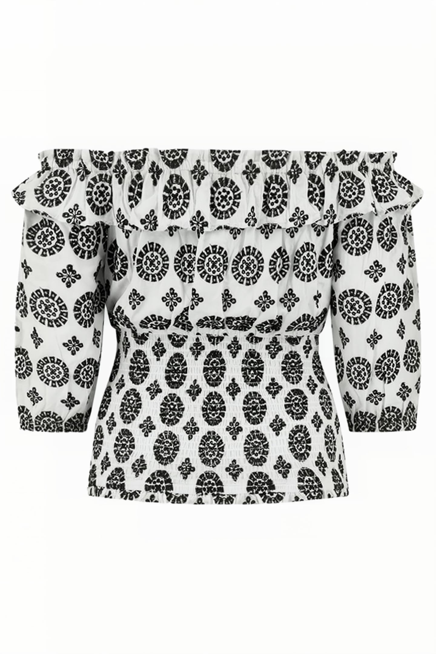 LAURA TOP STAR WHITE 4