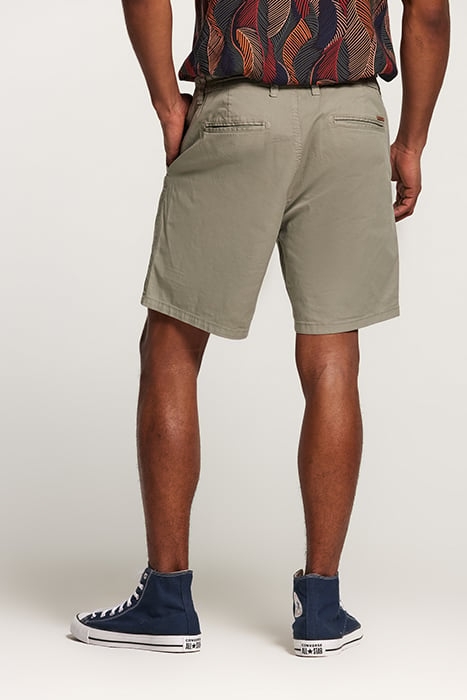 MEN COTTON STRETCH SHORTS JACK SALVIA GREEN 2