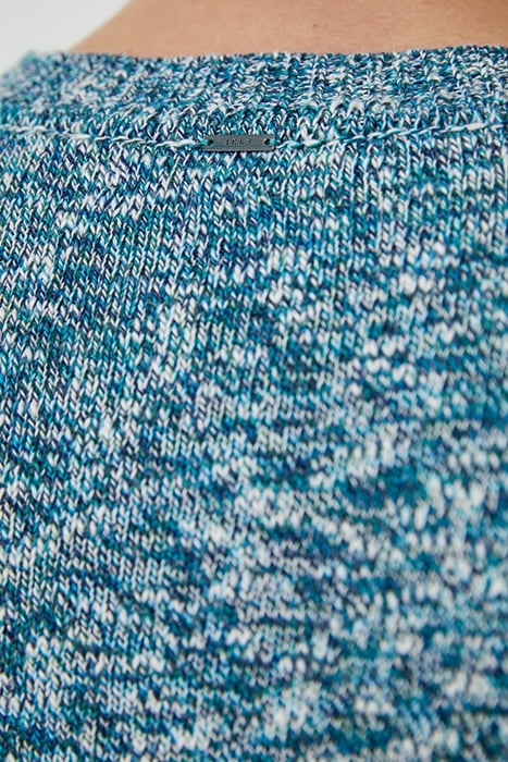 AQUA MOULINÉ KNIT SWEATER 6