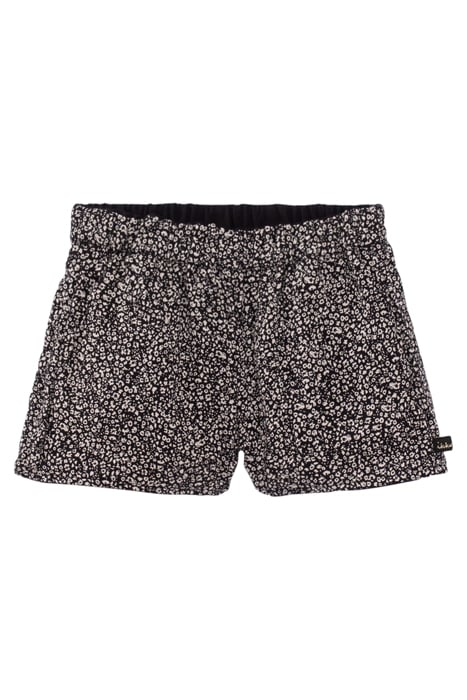 BABY GIRLS’ BLACK/TACHIST PRINT REVERSIBLE SHORTS 3