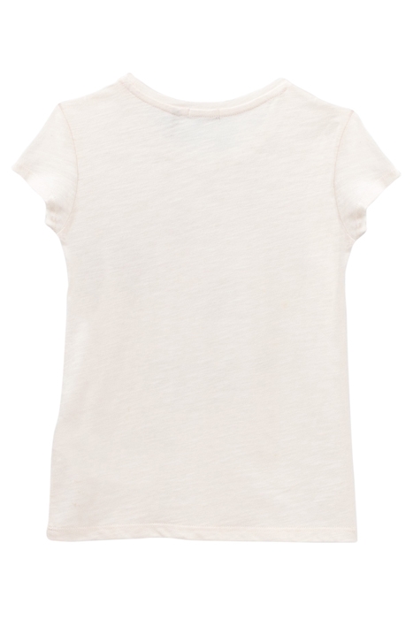 GIRLS’ WHITE REVERSIBLE SEQUIN WINGED HELMET T-SHIRT 2