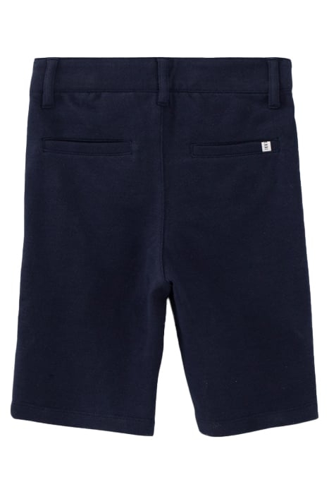 BOYS’ NAVY PIQUE KNIT CHINO BERMUDAS 2