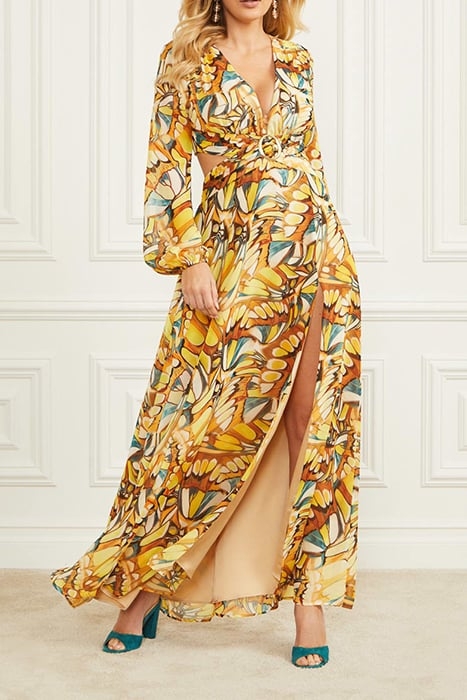 GOLDEN WING MAXI DRE GOLDEN WING PRINT 1