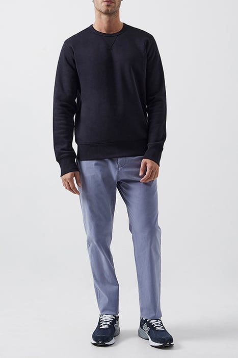 CREW NECK SWEATSHIRT DARK NAVY/GUNMETAL 1