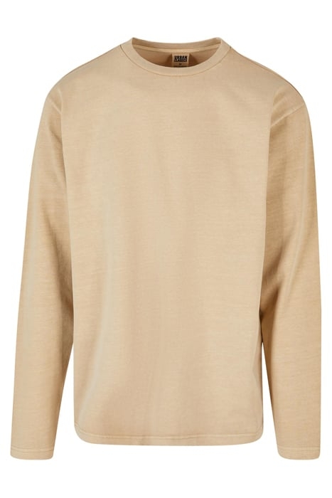 HEAVY OVERSIZED GARMENT DYE LONGSLEEVE UNIONBEIGE 4