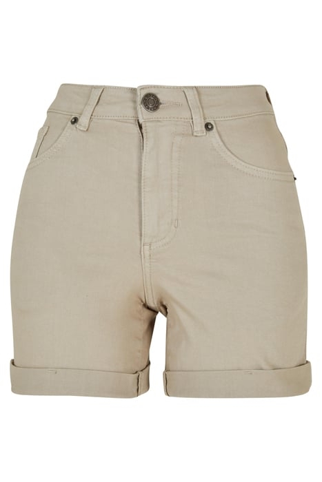LADIES COLORED STRECH DENIM SHORTS SOFTSEAGRASS 4