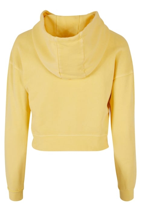 LADIES SHORT FLOWER EMBROIDERY TERRY HOODY VINTAGESUN 5