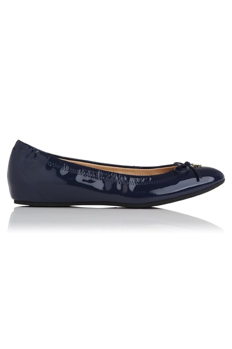 OSSIE BALLERINA SHOES NAVY 1