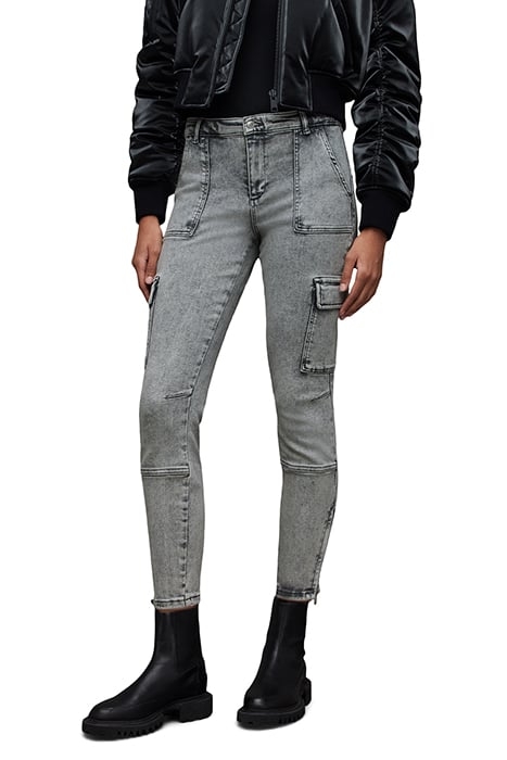 DURAN SKINNY CARGO SNOW GREY 1