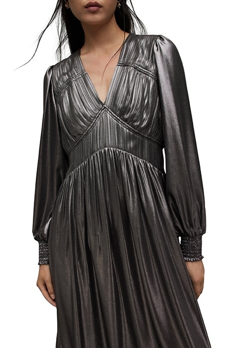 ESTELLE METALLIC DRE GUNMETAL GREY 4
