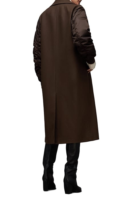 PAULAH COAT CHOCOLATE BROWN 3