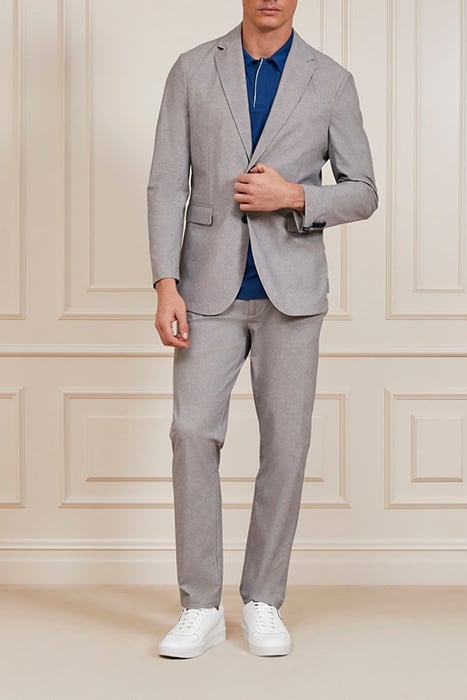 WISTON PERFORMING LIGHT WOOL GREY BLAZER EFFE 3