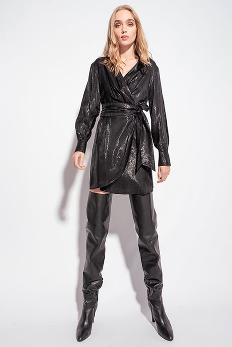 ARIANNA ABITO JAQUARD EFFETTO BLACK 2