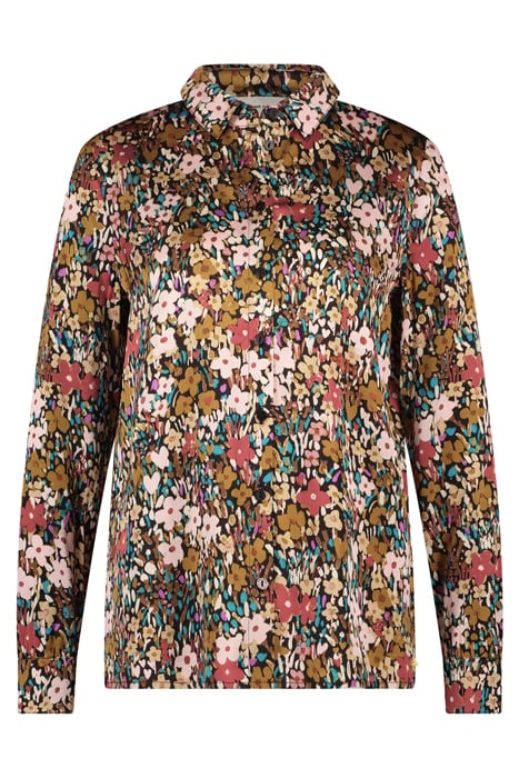 LOT BLOUSE BLACK/RA RA RASPBERR 4